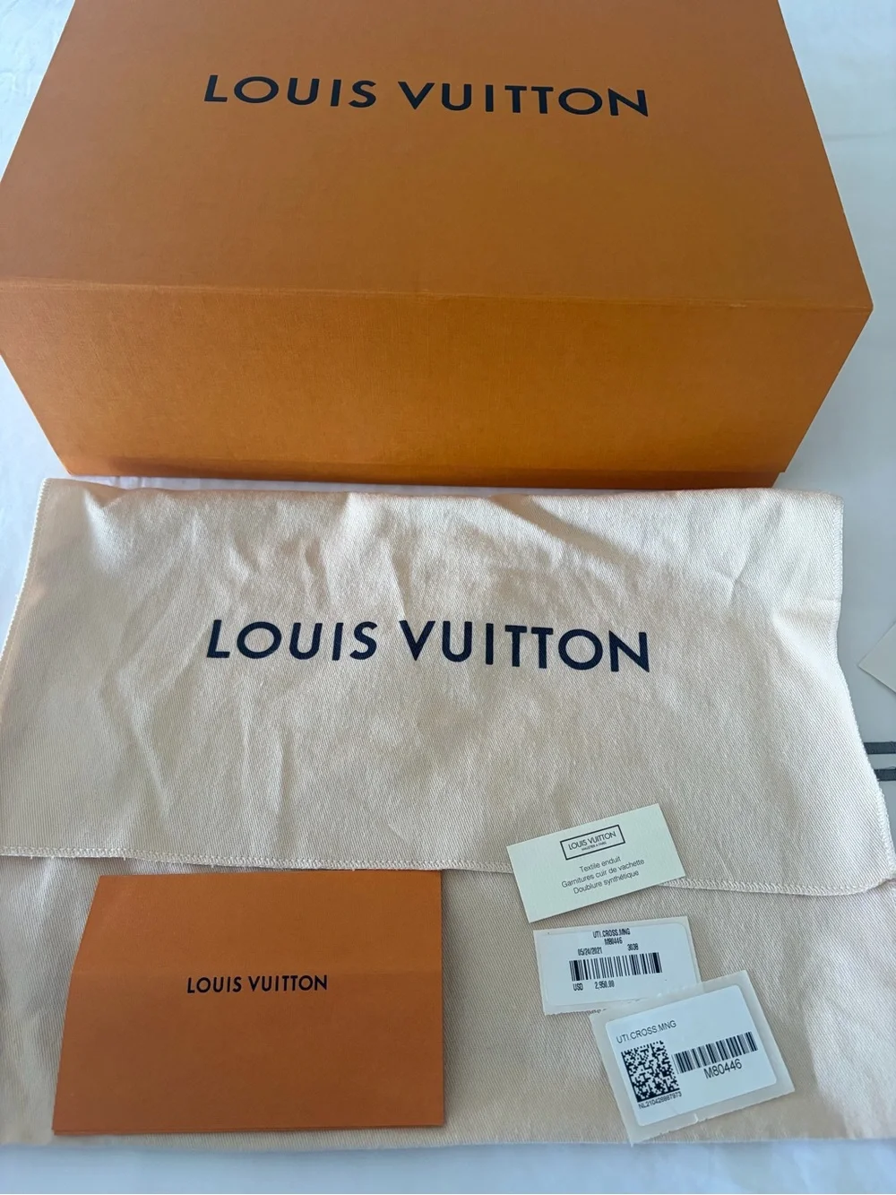 Louis Vuitton Monogram utility bag